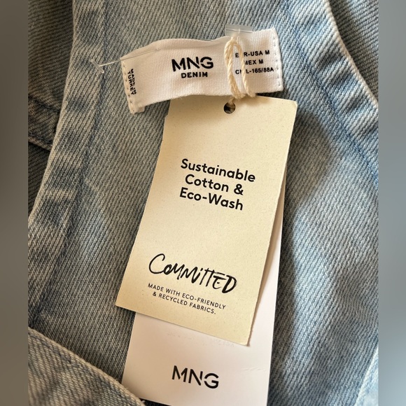 MANGO Denim Overalls - Picture 14 of 15